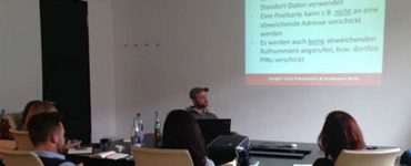 Sebastian Socha beim Google Plus Local Workshop der mediaworx berlin AG