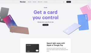 Card-design, Design Trends 2023, Beispiel anhand von Revolut.com