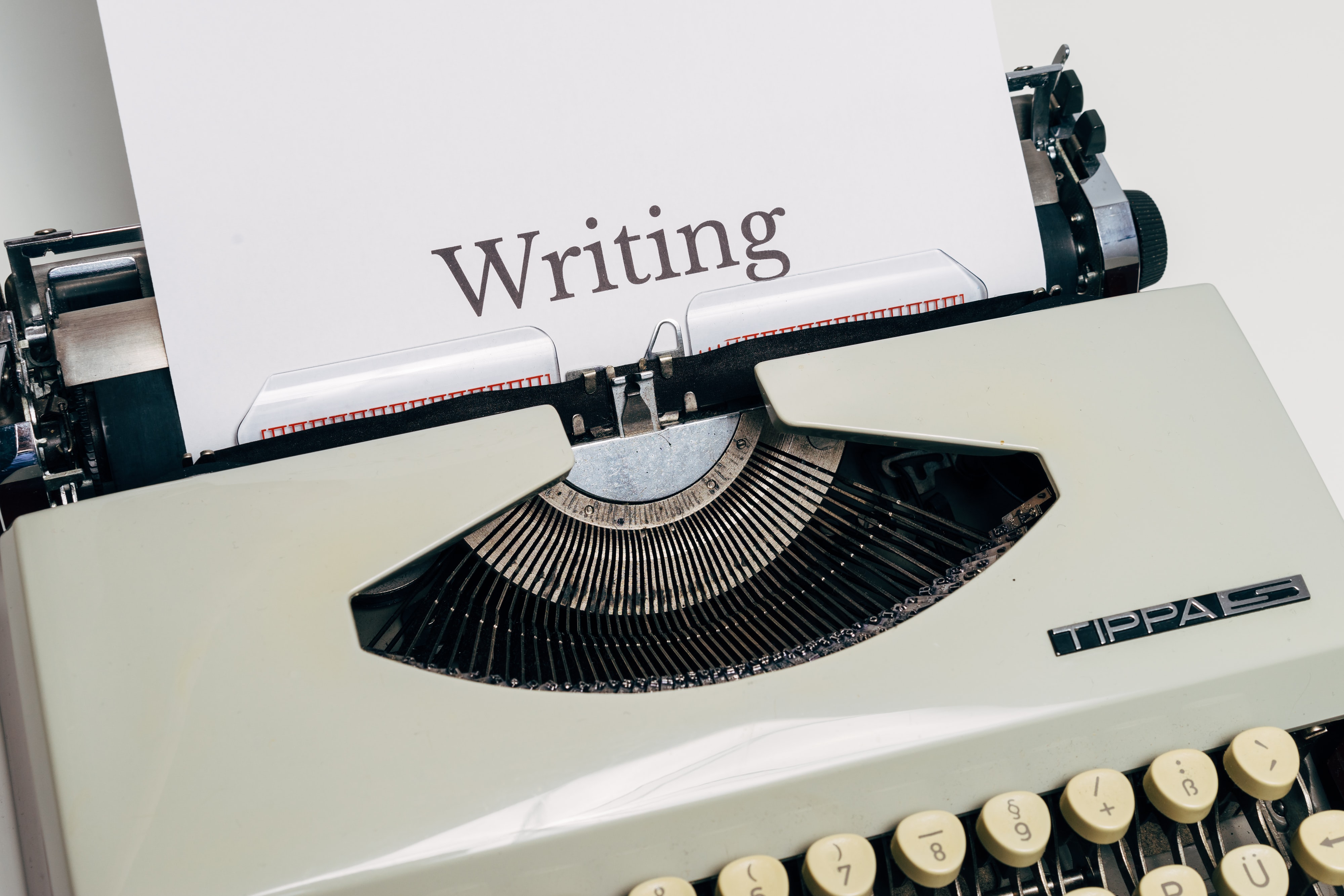 Bild einer Schreibmaschine